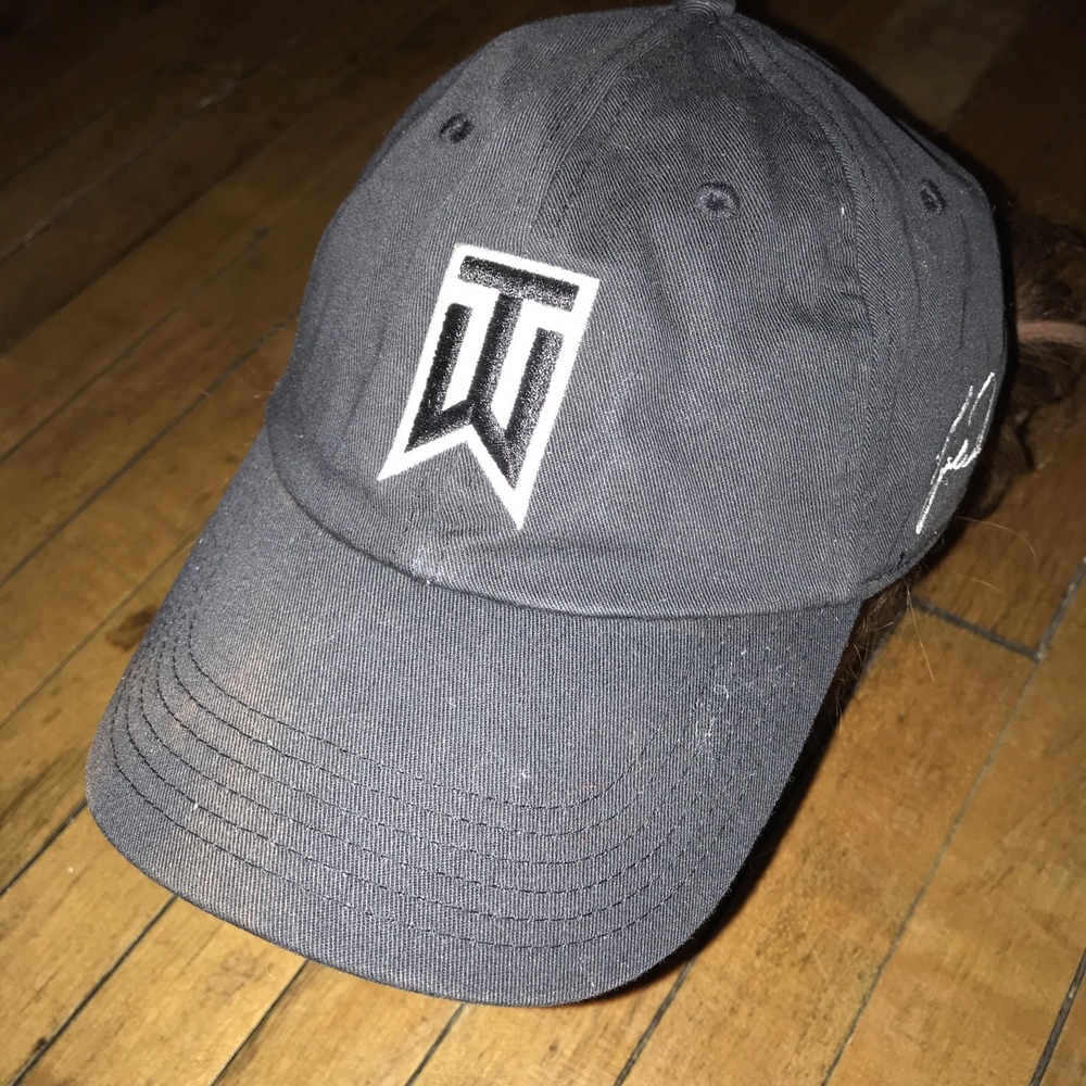 Nike Tiger Woods Black Adjustable Strap Hat